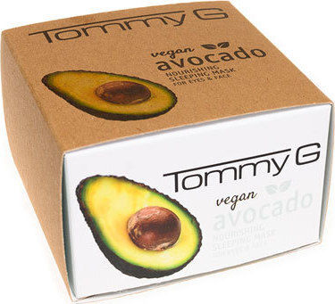 TommyG Avocado Vegan Line Mască Hrănitoare Pentru Față 50ml