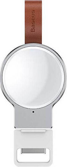 Baseus Dotter Wireless Charger Зарядно за Apple Watch Бялς