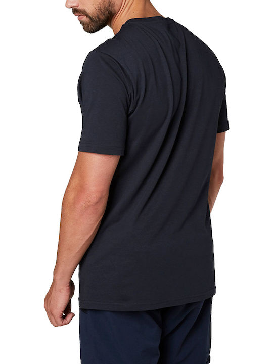 Αθλητικό T-shirt Navy Μπλε