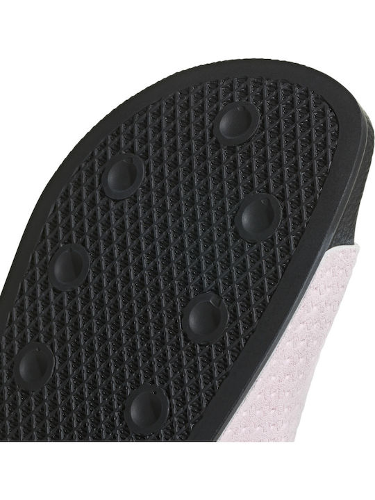 Adilette Luxe Frauen Flip Flops in Rosa Farbe