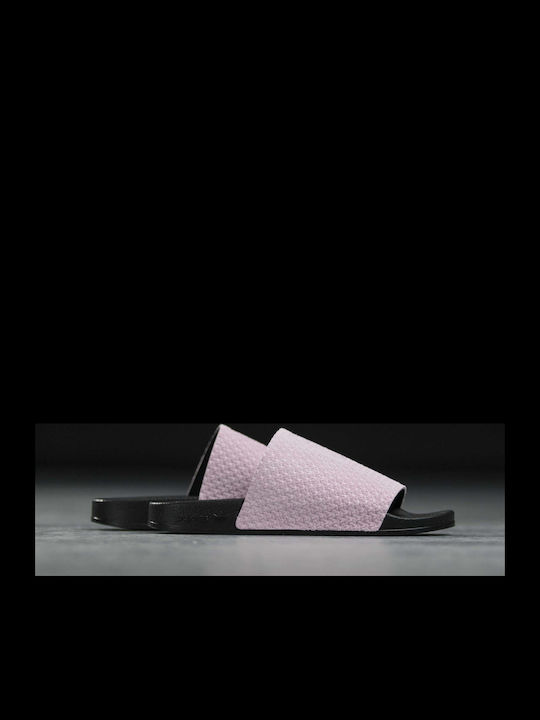 Adilette Luxe Frauen Flip Flops in Rosa Farbe