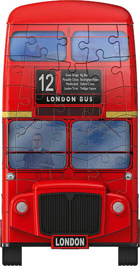 London Bus Puzzle 3D 216 Pieces
