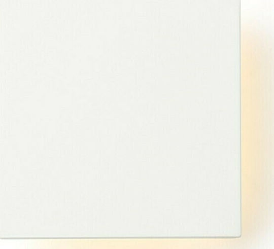 Rendl Light Studio Athi Επιτοίχια Εξωτερική Πλαφονιέρα LED IP54 9.6W με Θερμό Λευκό Φως 15x15x5εκ.