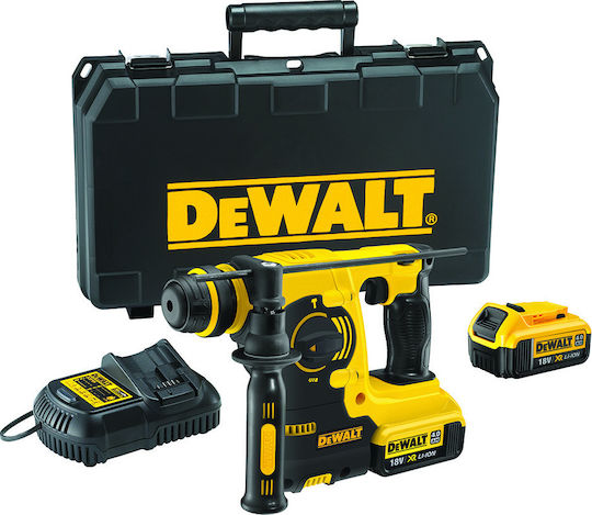DEWALT DCH253M2 Κρουστικό Σκαπτικό Πιστολέτο Μπαταρίας 18V 2x4Ah με Υποδοχή SDS Plus DCH253M2