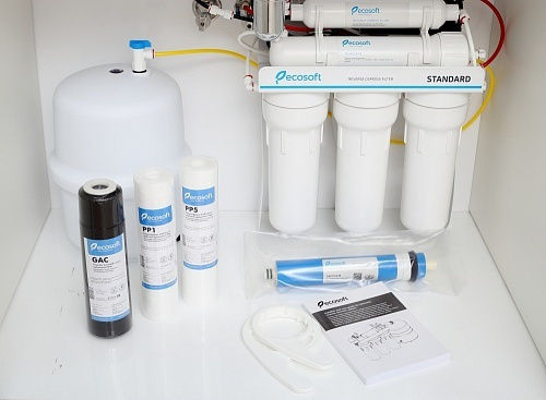 Ecosoft Σύστημα Αντίστροφης Όσμωσης 6 Σταδίων Standard MO650M1PSECOST