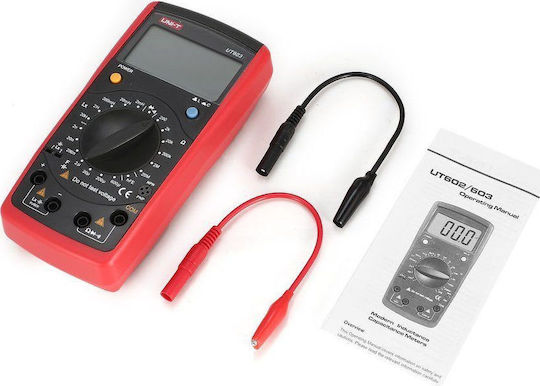 Uni-T Ψηφιακό Πολύμετρο με Καπασιτόμετρο με Buzzer UT603
