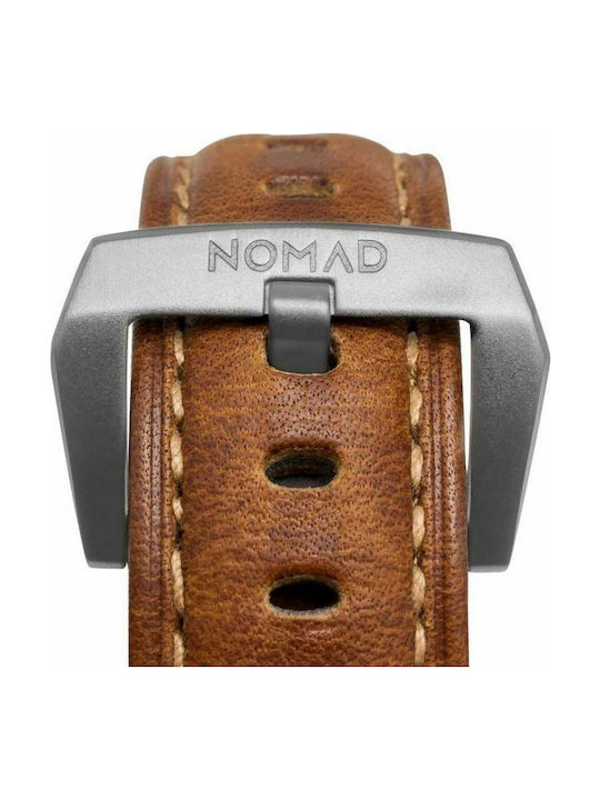 Nomad Traditional Strap Λουράκι Δερμάτινο Καφέ (Apple Watch 42/44/45mm)