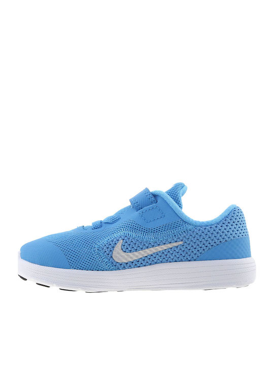 Revolution Revolution 3 TD Kids Sports Shoes Running with Hoop & Loop Closure Turquoise