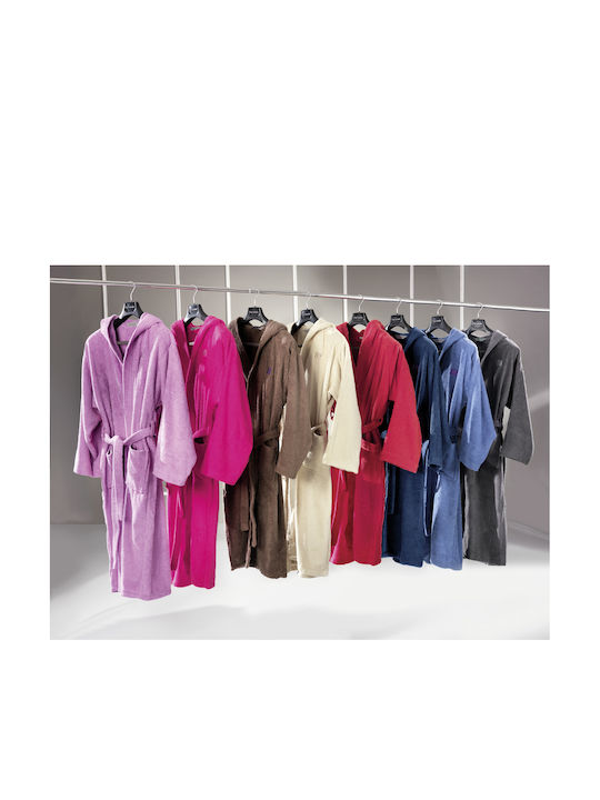 Guy Laroche Daily Bathrobe with Hood Pink 1131092116000