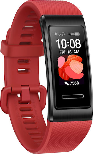 Huawei Band 4 Pro Waterproof with Heart Rate Monitor Red