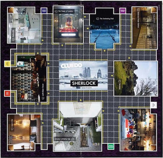 Επιτραπέζιο Παιχνίδι Cluedo: Sherlock Edition για 2-6 Παίκτες 8+ Ετών (EN) Winning Moves