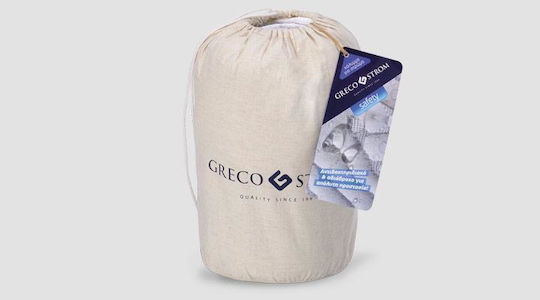 Greco Strom Протектор за матрак Единичен Водоустойчив Cotton Бял 90x200бр