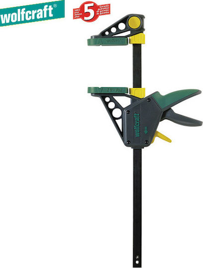 Wolfcraft 3030000 Σφιγκτήρας Αυτόματος Σκανδάλης με Μέγιστο Άνοιγμα 150mm