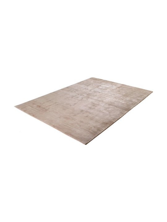 Tapicap Smooth Handmade Rug Rectangular Tan