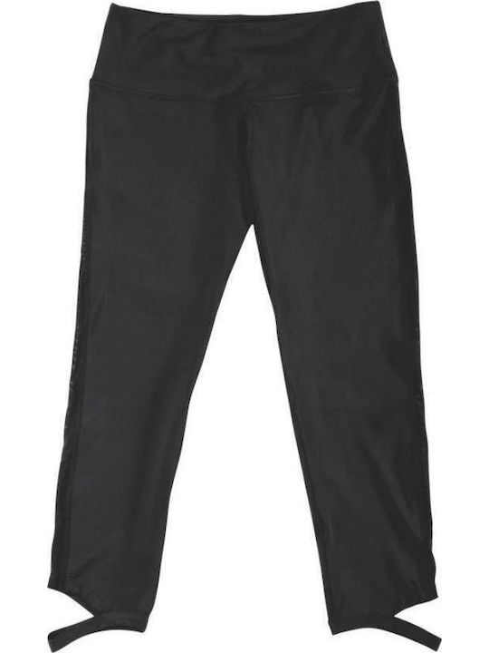 031839 Schulung Frauen Capri Leggings Schwarz