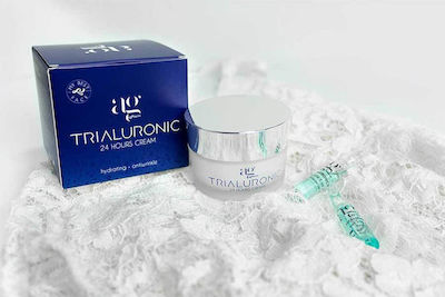 Ag Pharm Trialuronic fără culoare 24h Hidratantă Cremă Pentru Față cu Acid Hialuronic 50ml