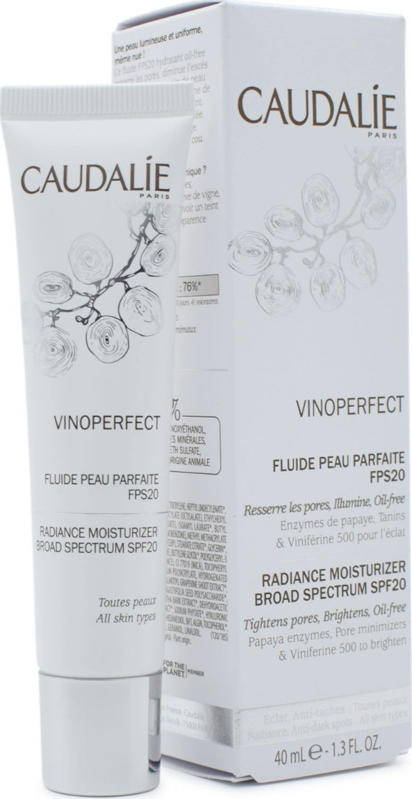 caudalie vinoperfect radiance moisturizer spf 20