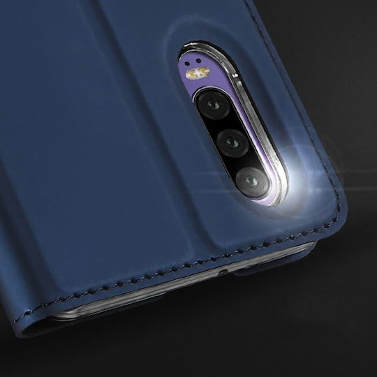 Dux Ducis Skin Pro Book Synthetic Leather Black (Huawei P30)