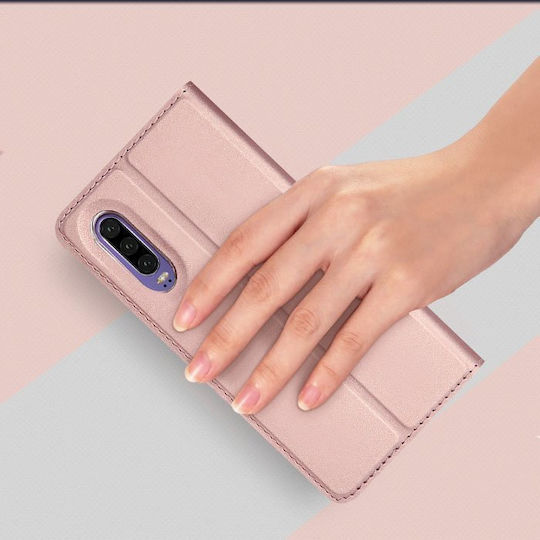 Dux Ducis Skin Pro Book Synthetic Leather Black (Huawei P30)