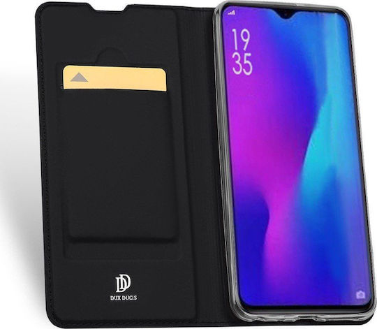 Dux Ducis Skin Pro Book Synthetic Leather Black (Huawei P30)