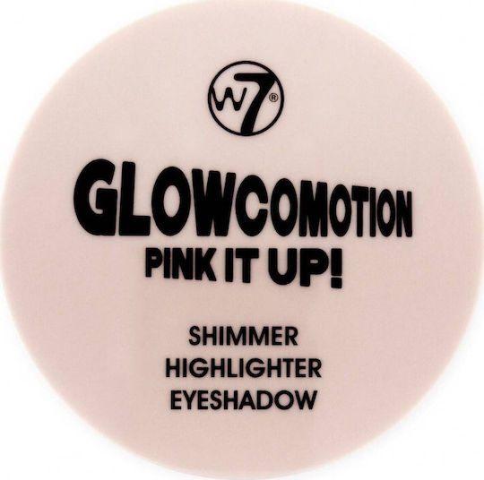 W7 Cosmetics Glowcomotion Fard De Pleoape În Formă Solidă Cu Culoare Roz 8.5gr
