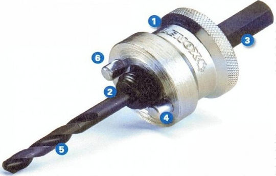 Lenox Centered Hole Saw Snap-Back Adapter 5L 1000mm