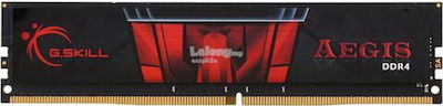 G.Skill Aegis 8GB DDR4 RAM mit Geschwindigkeit 2666 für Schreibtisch