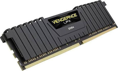 Corsair Vengeance LPX 16GB DDR4 RAM με 2 Modules (2x8GB) και Ταχύτητα 3600 για Desktop