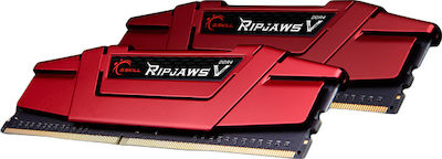 G.Skill Ripjaws V 8GB DDR4 RAM mit 2 Modulen (2x4GB) und Geschwindigkeit 2133 für Schreibtisch