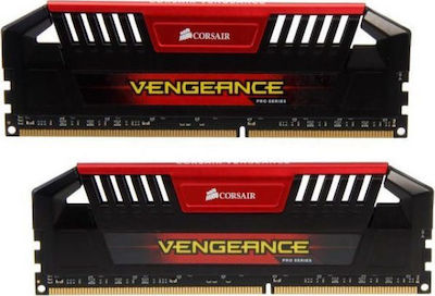 Corsair 16GB DDR3 RAM με 2 Modules (2x8GB) και Ταχύτητα 1600 για Desktop