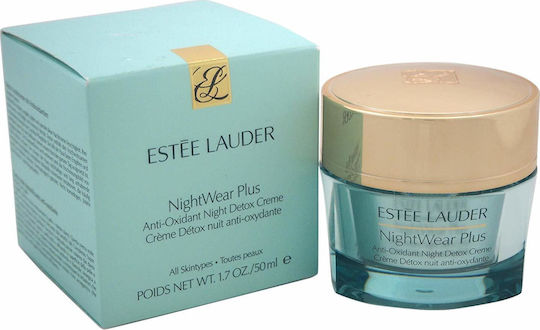 Estee Lauder NightWear Plus Anti-Oxidant Detox Κρέμα Προσώπου Νυκτός για Ενυδάτωση & Ατέλειες 50ml