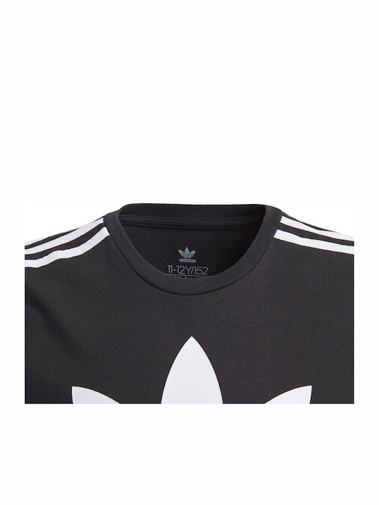 Adicolor Kinderkleid Kurzärmelig Schwarz