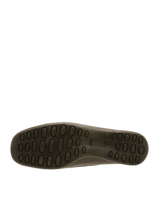 Mocasini dama Black/White