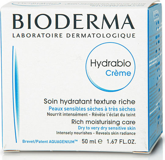 Bioderma Hydrabio Rich Ενυδατική Κρέμα Προσώπου 50ml