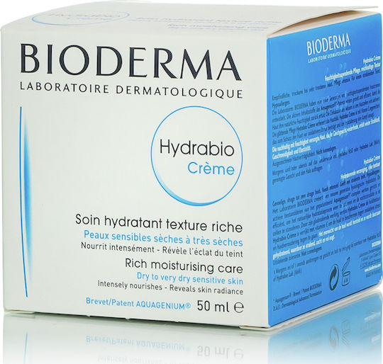 Bioderma Hydrabio Rich Ενυδατική Κρέμα Προσώπου 50ml