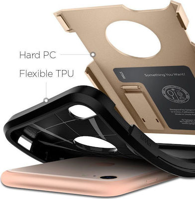 Spigen Tough Armor 2 Umschlag Rückseite Kunststoff 2mm Gold (iPhone 8/7) 054CS22218