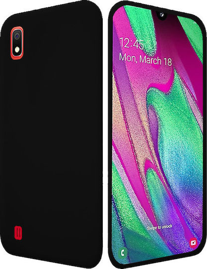 Soft Back Cover Σιλικόνης Μαύρο (Galaxy A10)