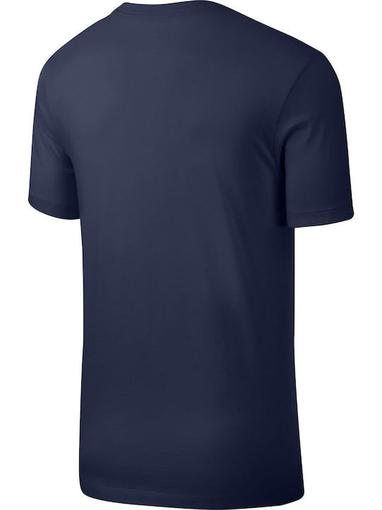 Αθλητικό T-shirt Midnight Navy / White