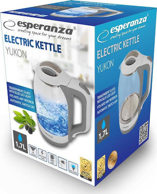 Esperanza Kettle 1.7lt 1500W White