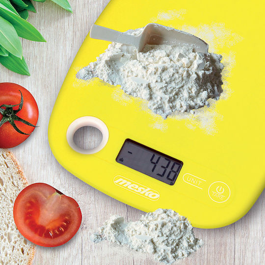 Mesko MS 3159 Digital Kitchen Scale 1gr/5kg Yellow MS3159Y