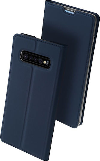 Dux Ducis Skin Pro Synthetic Leather Book Navy Blue (Galaxy S10+)