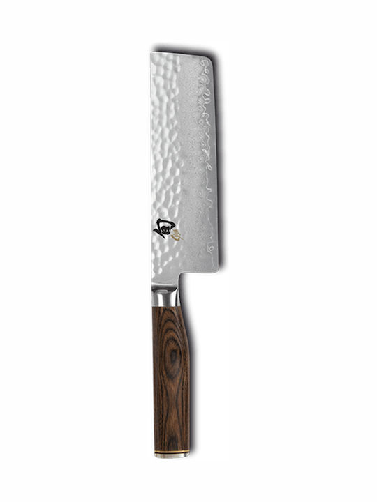 Kai Shun Premier Tim Malzer Μαχαίρι Nakiri από Δαμασκηνό Ατσάλι 14cm