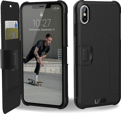 UAG Metropolis Plastic Wallet Durable Black (iPhone XS Max)