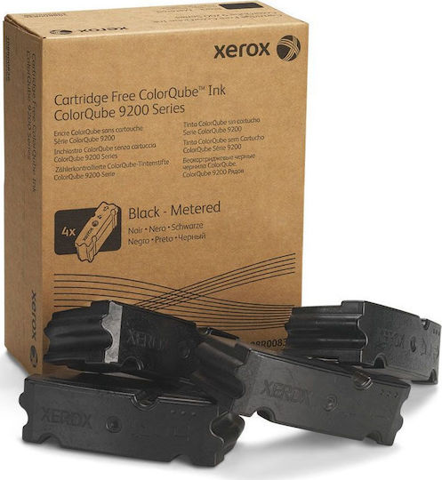 Xerox Γνήσιο Πακέτο 4 Μελανιών Εκτυπωτή InkJet Μαύρο (108R00836)