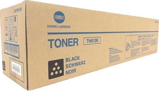 Konica Minolta TN-613K Γνήσιο Toner Laser Εκτυπωτή Μαύρο 30000 Σελίδων (A0TM150)