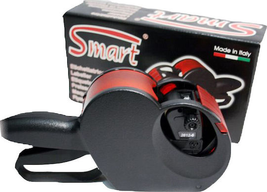 Printex Smart 2612-08N Μηχανικός Ετικετογράφος Χειρός Μονός σε Μαύρο Χρώμα