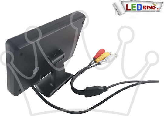 GloboStar Car Parking System with Camera / Screen / Buzzer and 4 Sensors in Black Color