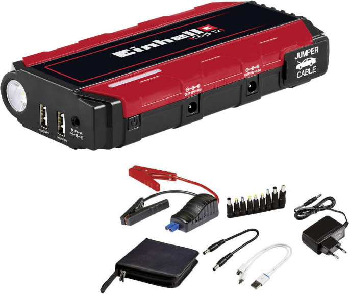 Einhell Schnellstartsystem CE-JS 12 1091521 Starthilfestrom (12 V)=200 A  USB-Steckdose 2x, Ladezustandsanzeige online bestellen