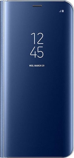 Hurtel Clear View Book Πλαστικό Μπλε (Galaxy J6)