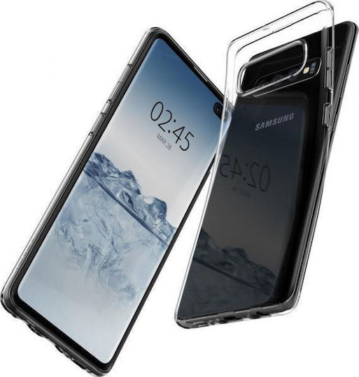 Umschlag Rückseite Silikon 0.5mm Transparent (Galaxy S10+) 51614